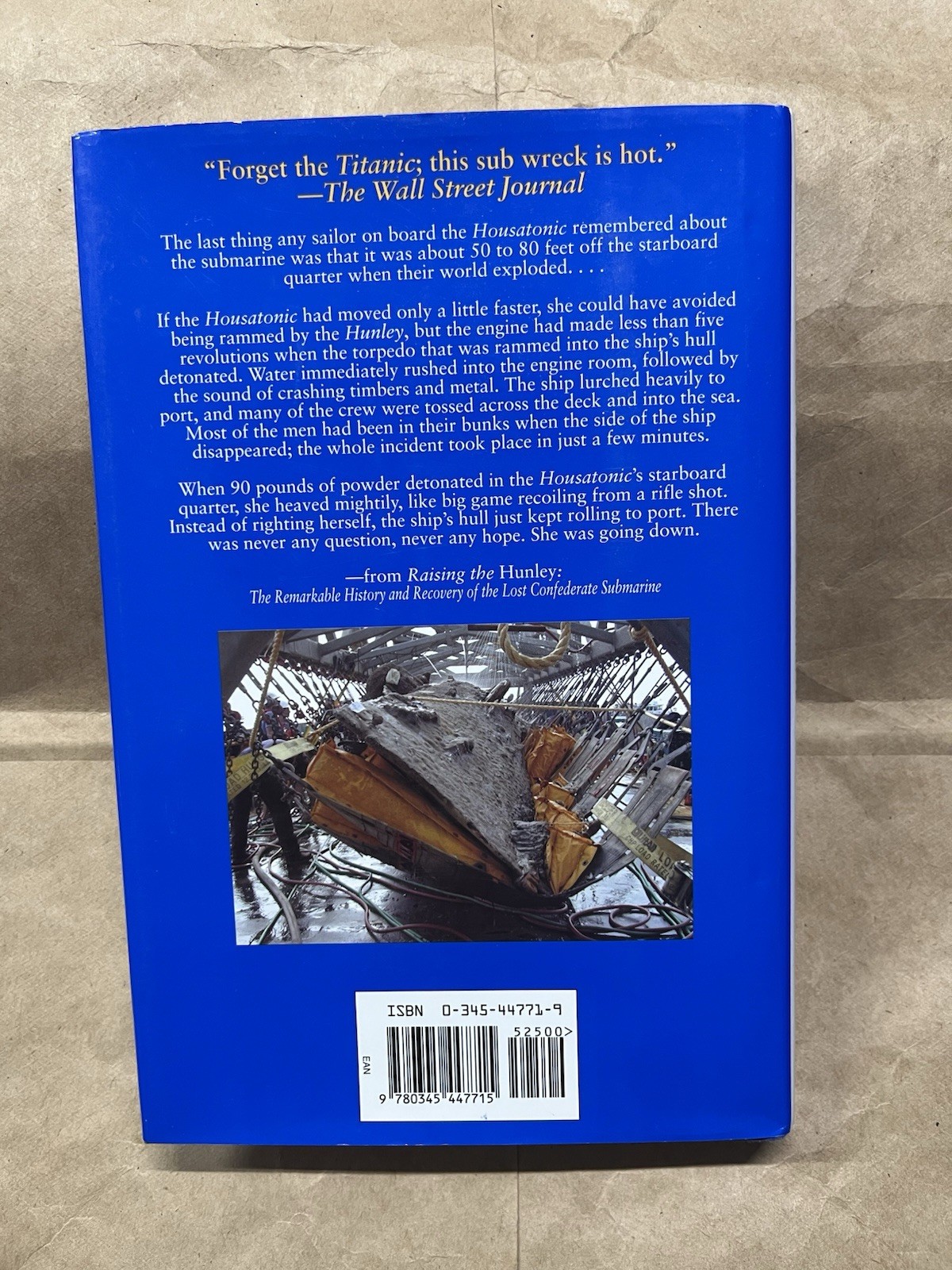 Raising The Hunley By Brian Hicks & Schuyler Kropf SIGNED 2002 1st, 6th