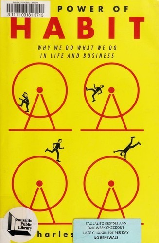 The Power of Habit Charles Duhigg 2012 Hardcover VG