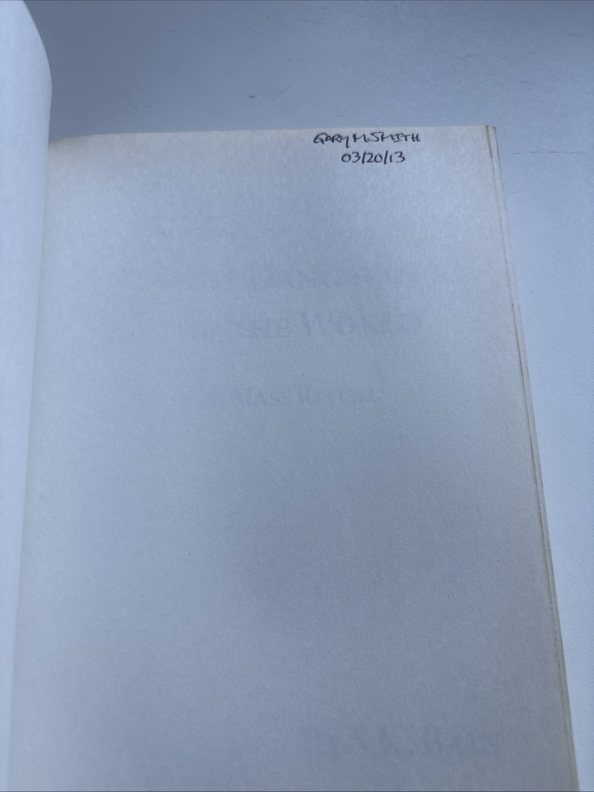 The Most Dangerous Book in the World: 911 as Mass Ritual -VERY GOOD