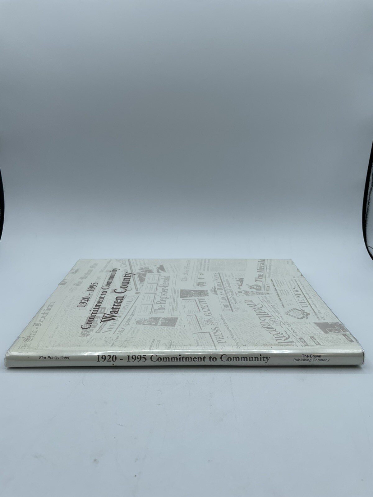 Commitment to Community Warren County Ohio 1920 1995 hardcover 76 Pages
