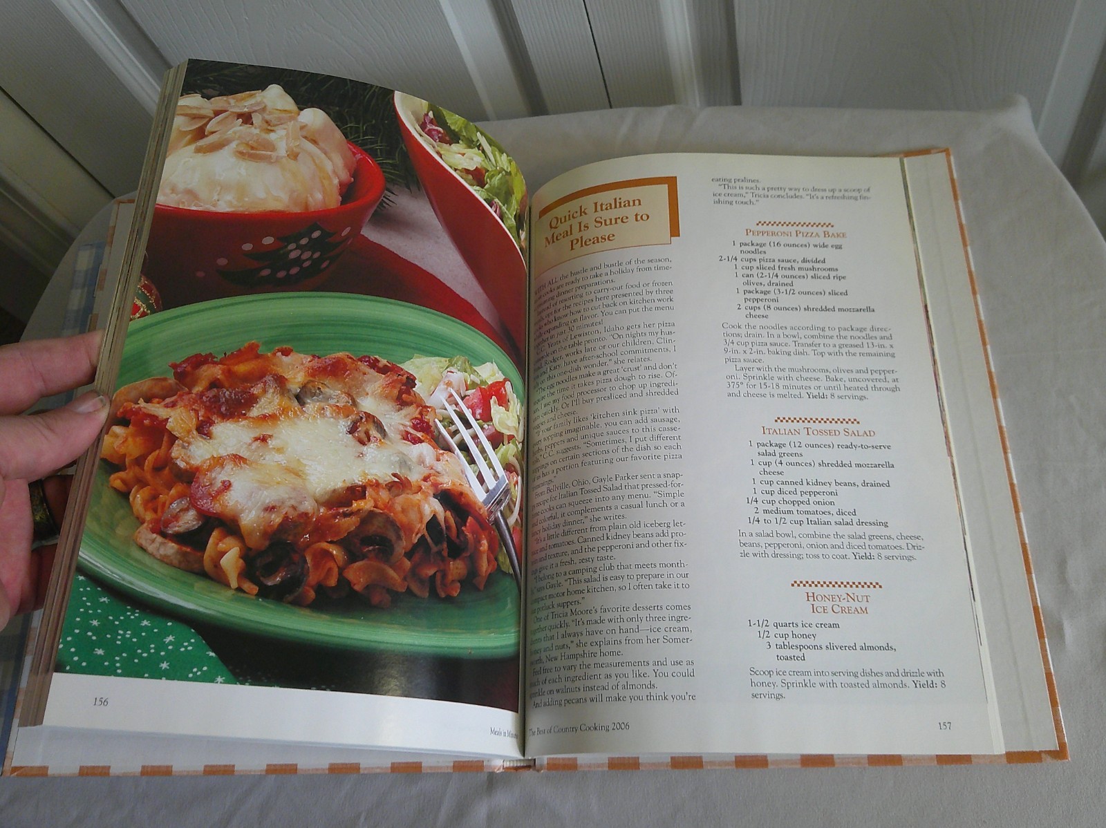 Best of Country Cooking, Cook Book’s 2005 and 2006, 184 pages each