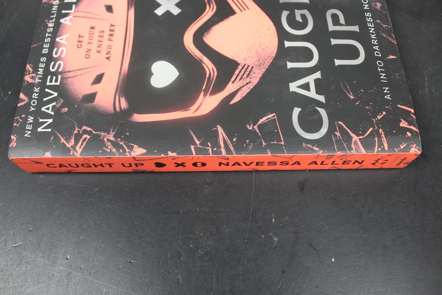 Caught Up Navessa Allen 2025 First Edition Dark Romance Novel Paperback Zando VG