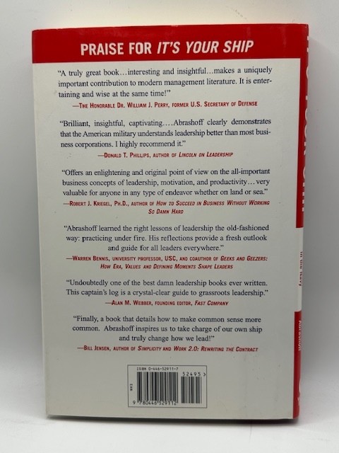 It’s Your Ship Signed by Capt. D. Michael Abrashoff