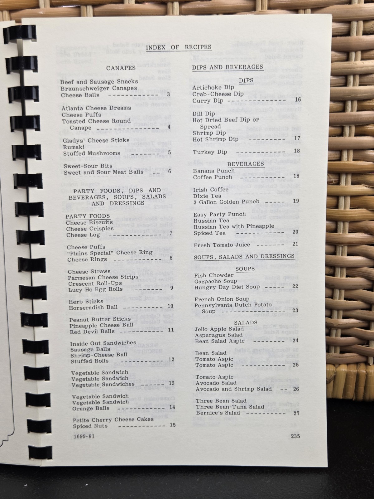 Recipes From Historic North Mecklenburg NC Huntersville Woman’s Club 1981