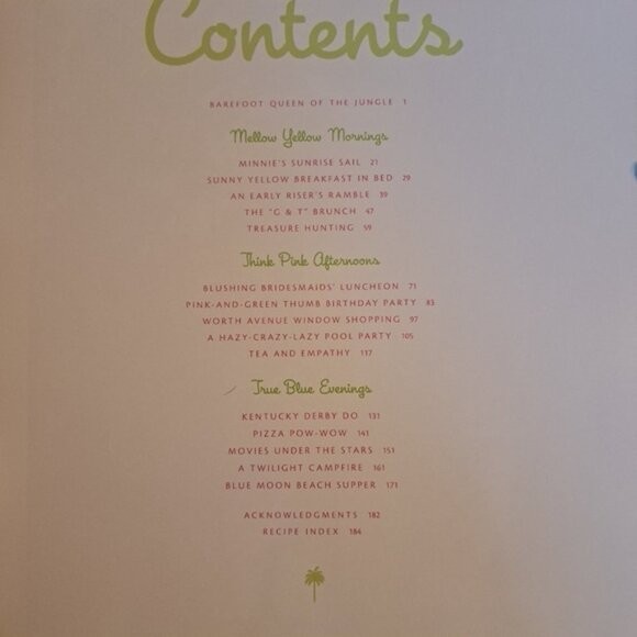 Lilly Pulitzer 1st Edition Entertaining Book 184 pages FAIR CONDITION