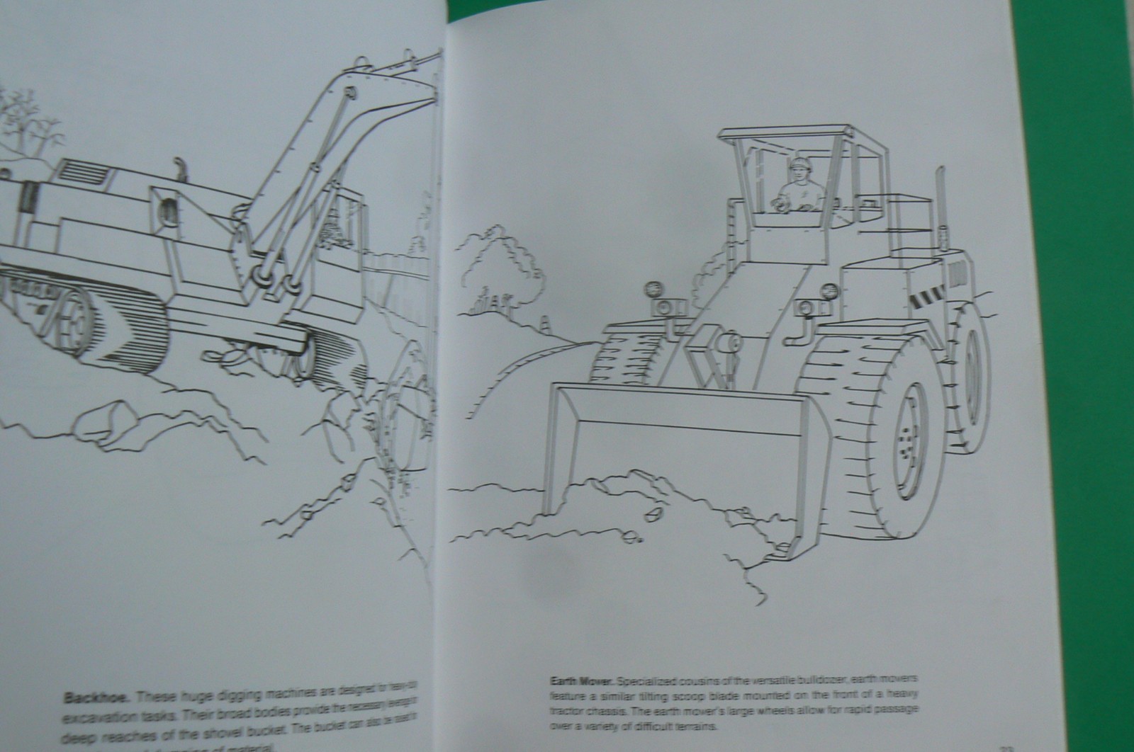 TRUCKS Coloring Book, Steven Petruccio, Dover 1995 BRAND NEW! 32-pages