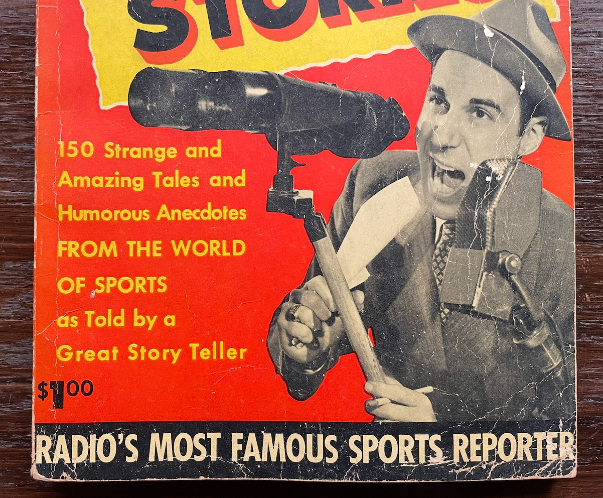 MY FAVORITE SPORTS STORIES, BY BILL STERN, 1946, 126 PAGES, 150 TALES