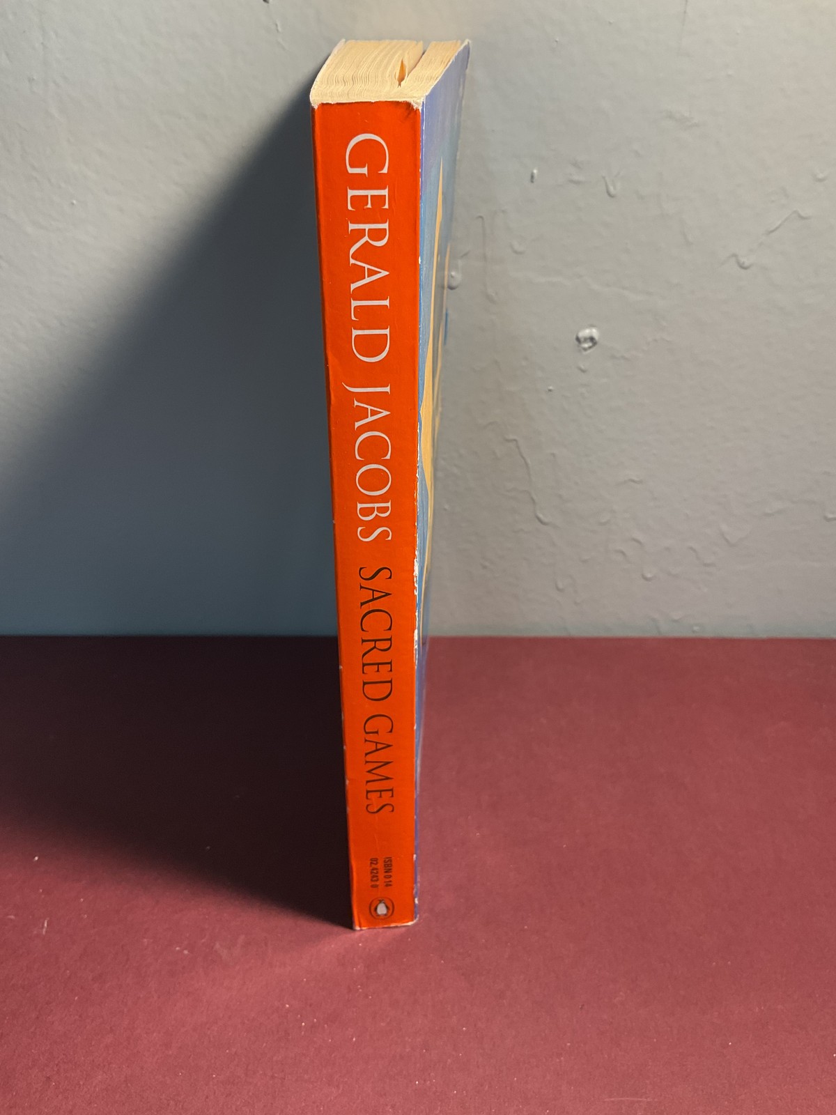 Sacred Games by Gerald Jacobs Penguin Books 1995 Holocaust WWII Biography