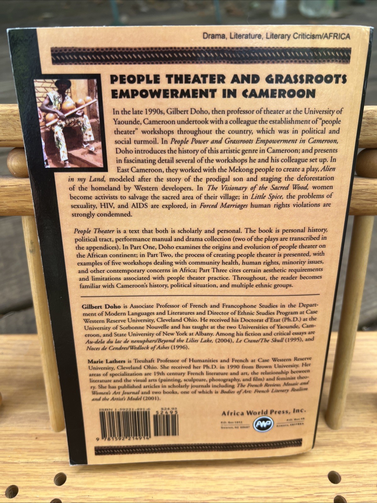 People Theater Grassroots Empowerment Cameroon 2006 Gilbert Doho Africa Politics
