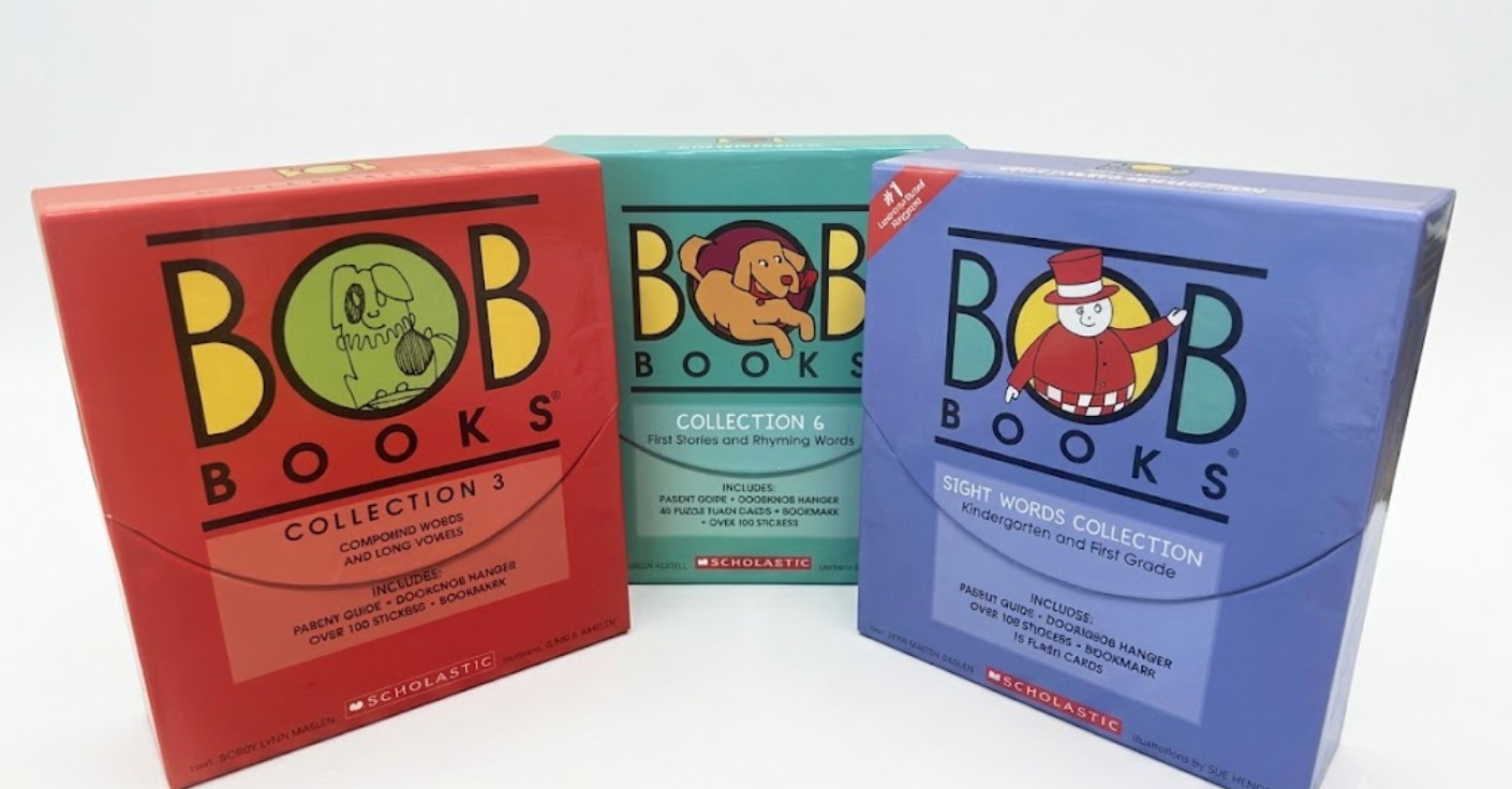Scholastic Bob Books Complete Sets Large Size – 34 Books in Very Good Condition!