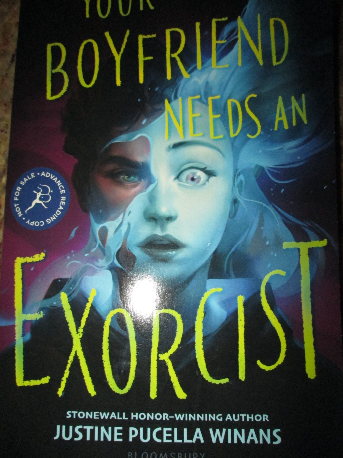 YOUR BOYFRIEND NEEDS AN EXORCIST, by Justine Pucella Winans 2026, Paperback NEW!