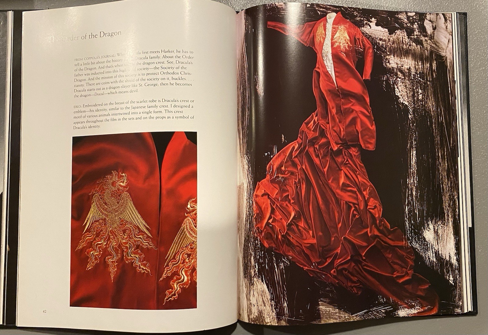 Coppola and Eiko on Bram Stoker’s Dracula 1992 Costume Design HC Missing Dust Jk