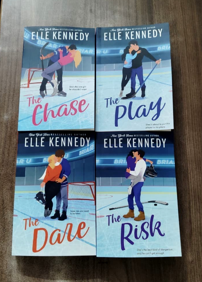 Briar U Series Books (1 – 4) Collection Set by Elle Kennedy NEW COVER