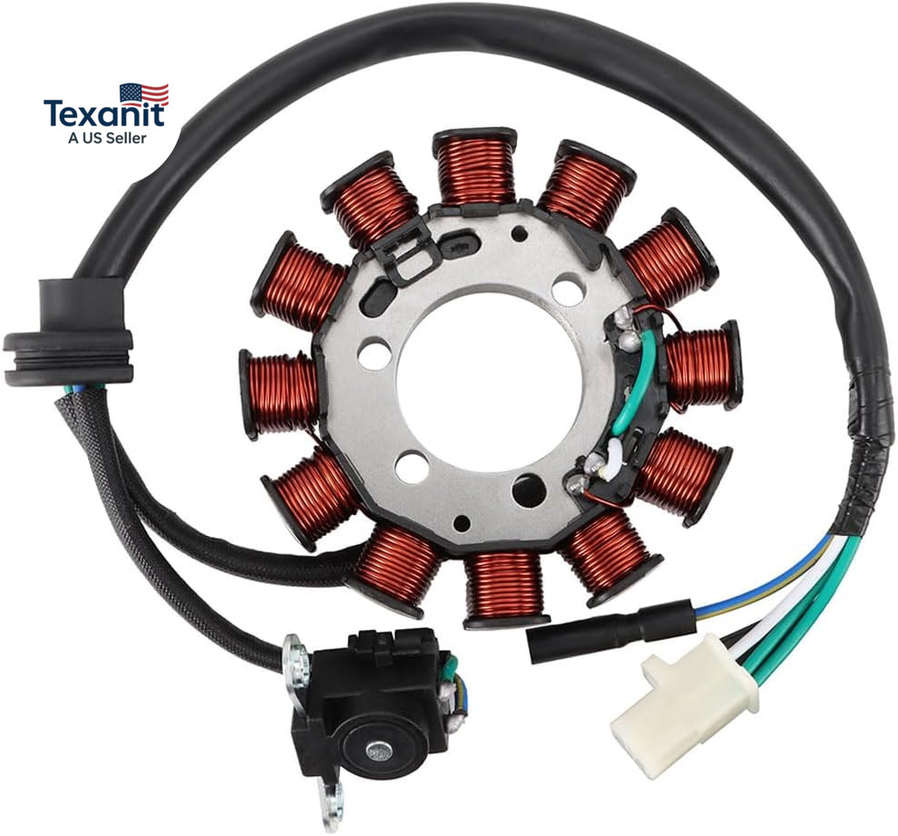 1Pcs 12Coil Electromagnetic Stator Generator Ignition Coil Replacement for Honda