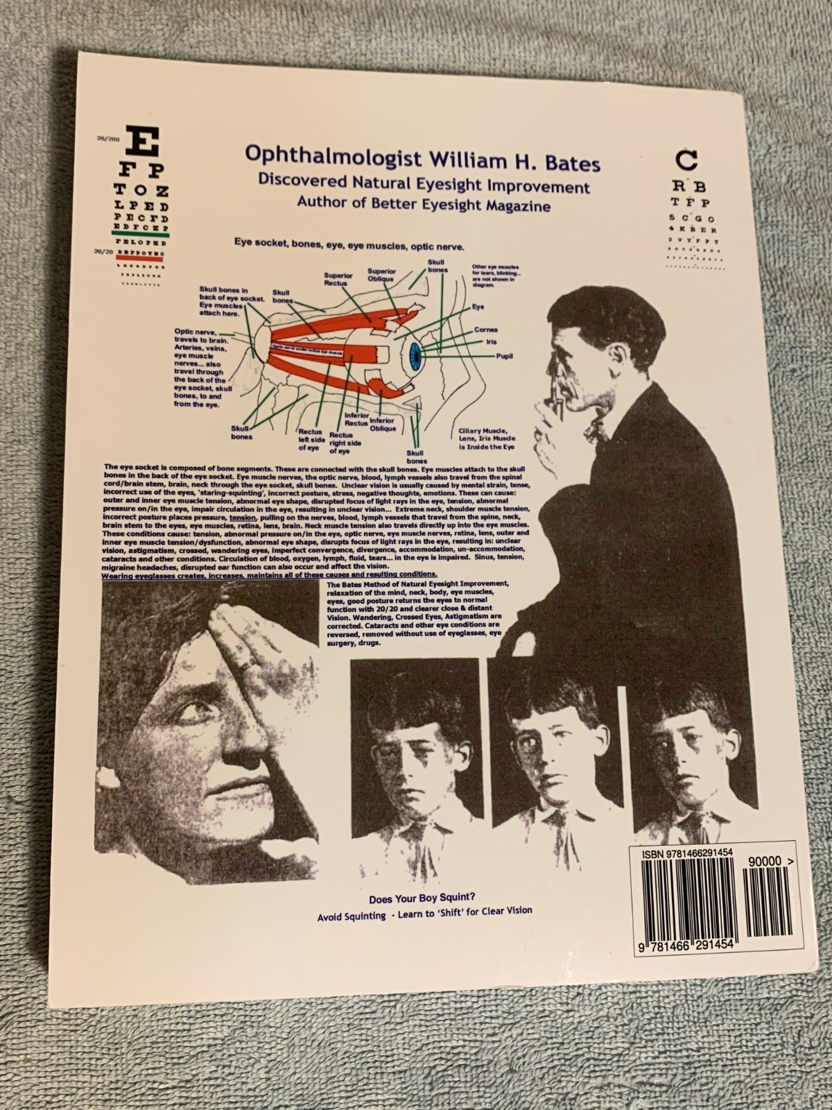 Better Eyesight Magazine Original Antique Pages~~W. Bates (2020 Illustrated PB)