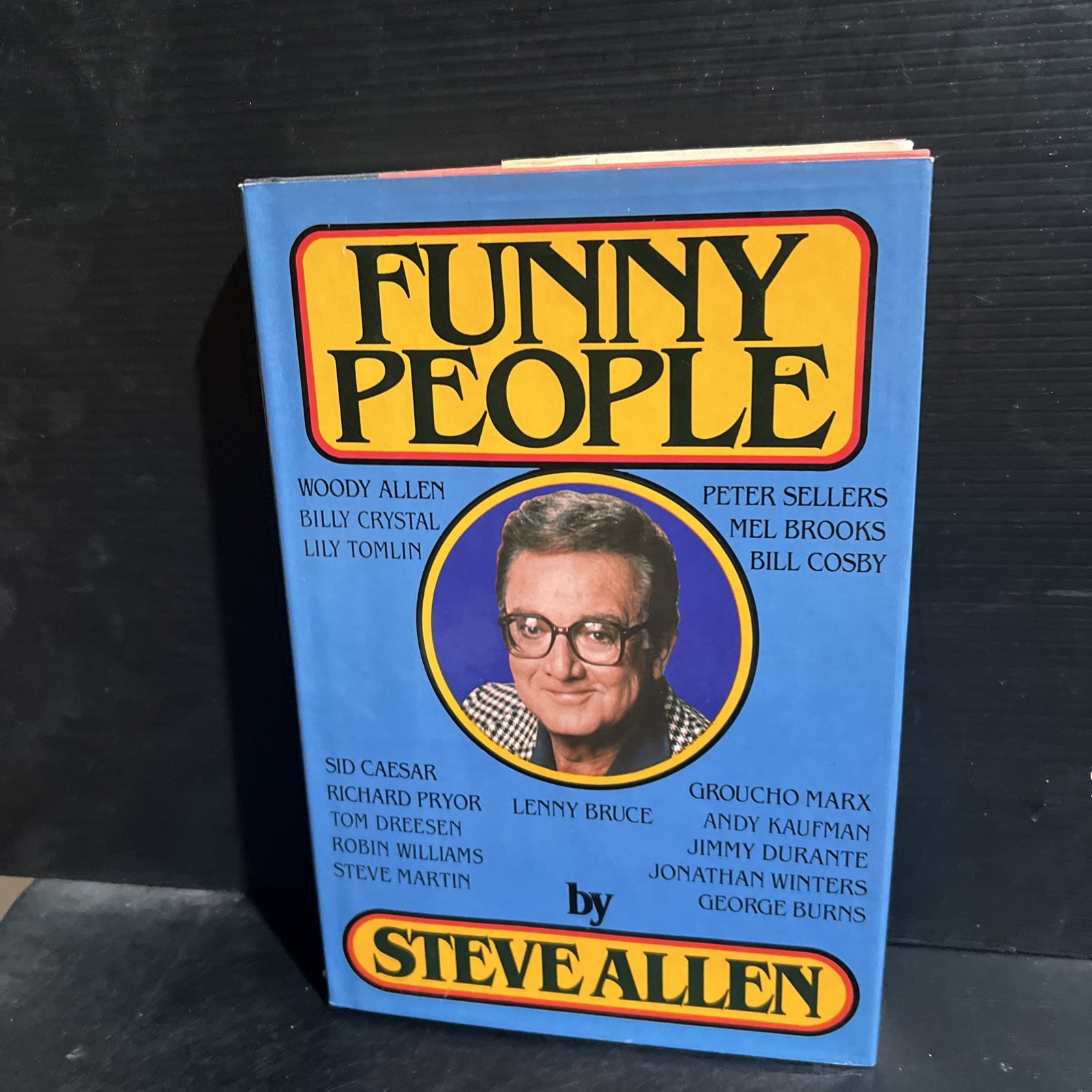 SIGNED Stated 1st Edition FUNNY PEOPLE by Steve Allen HC DJ 1981 Comedy TV