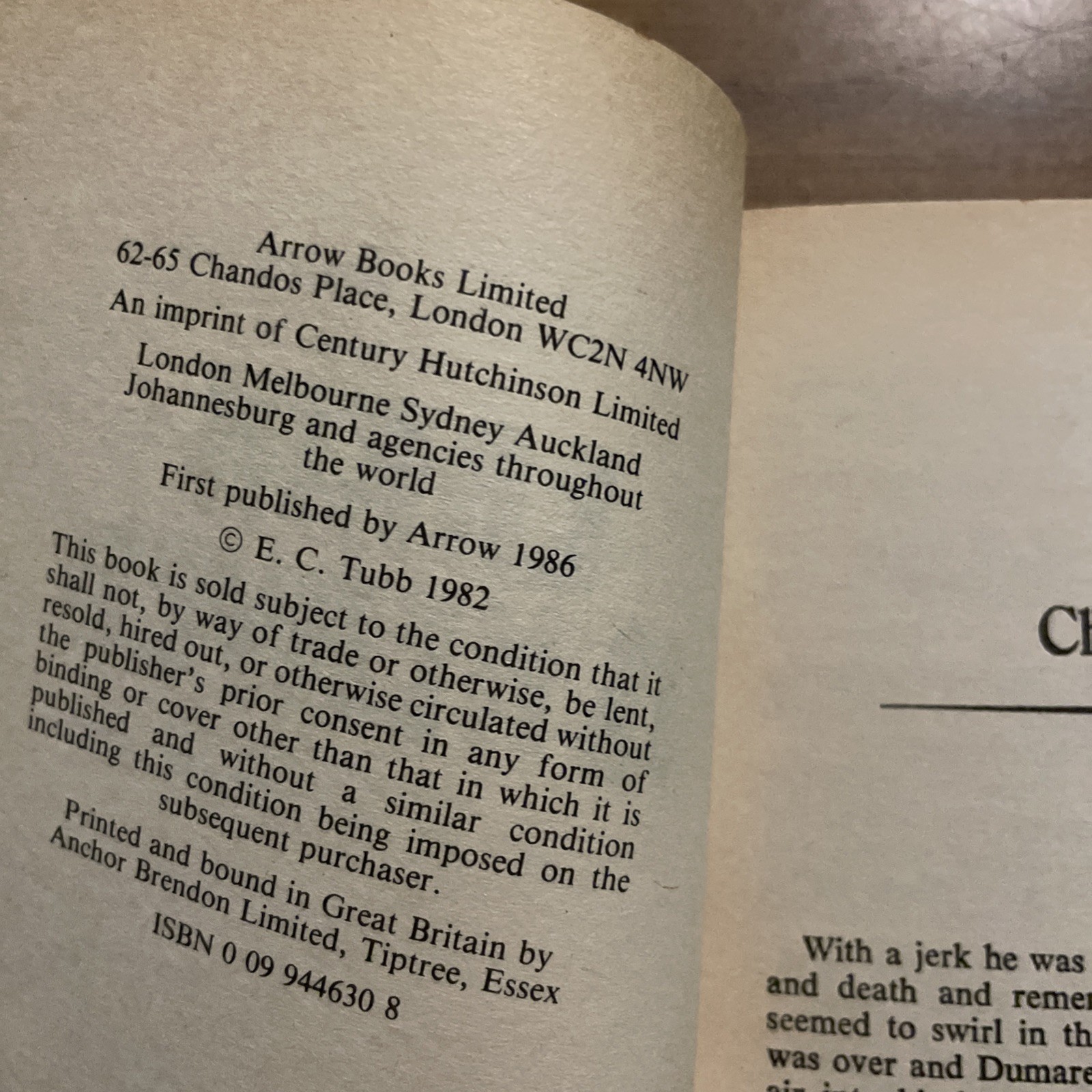 Earth Is Heaven, E.C. Tubb. Paperback 1986