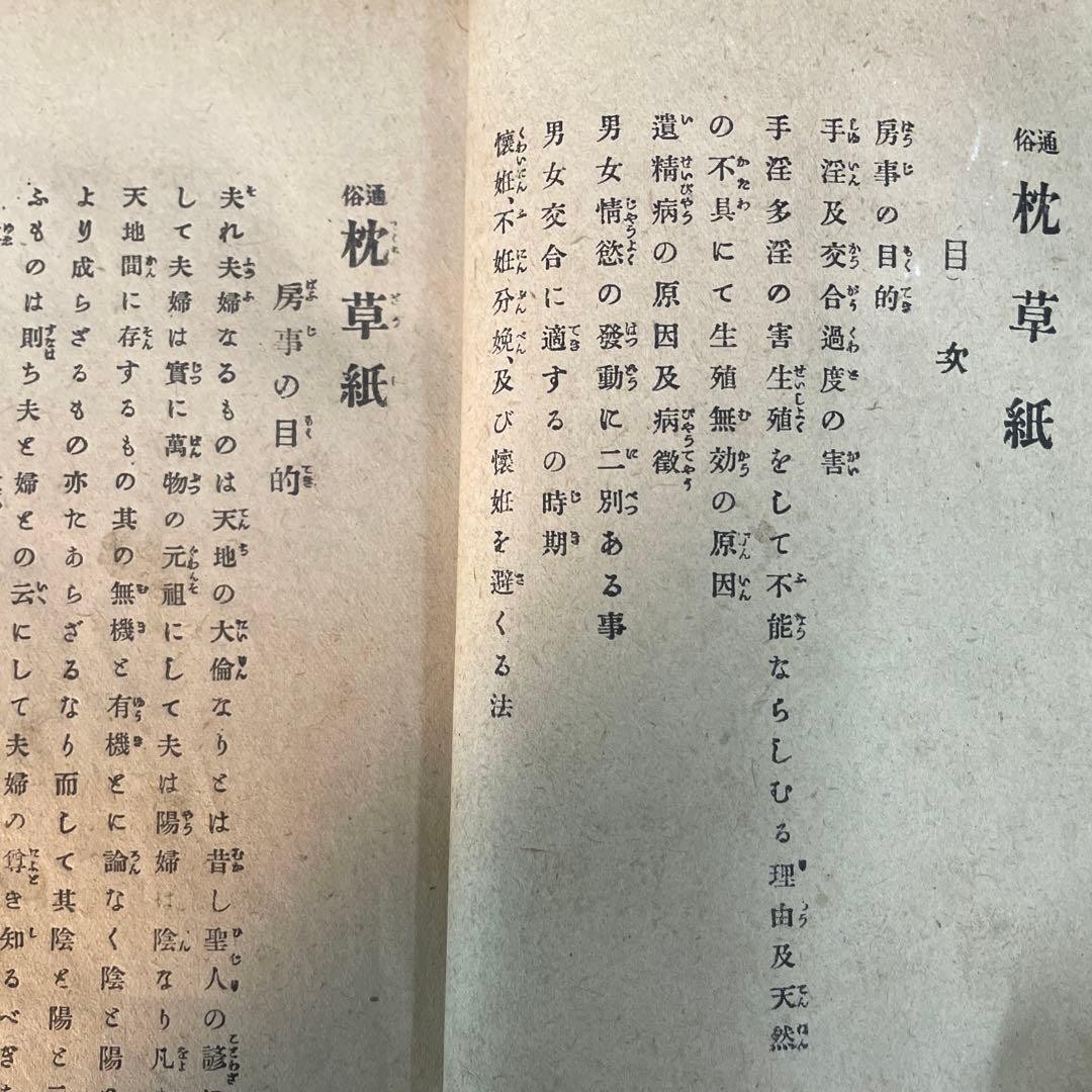 Tsuzoku Pillow Book Shono Shohnosuke 1893 Japanese Hardcover 7.5×5.1in