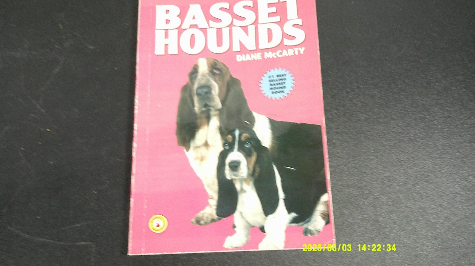 Basset Hounds ~ Diane McCarty ~ 224 Pages ~ 1995 PB