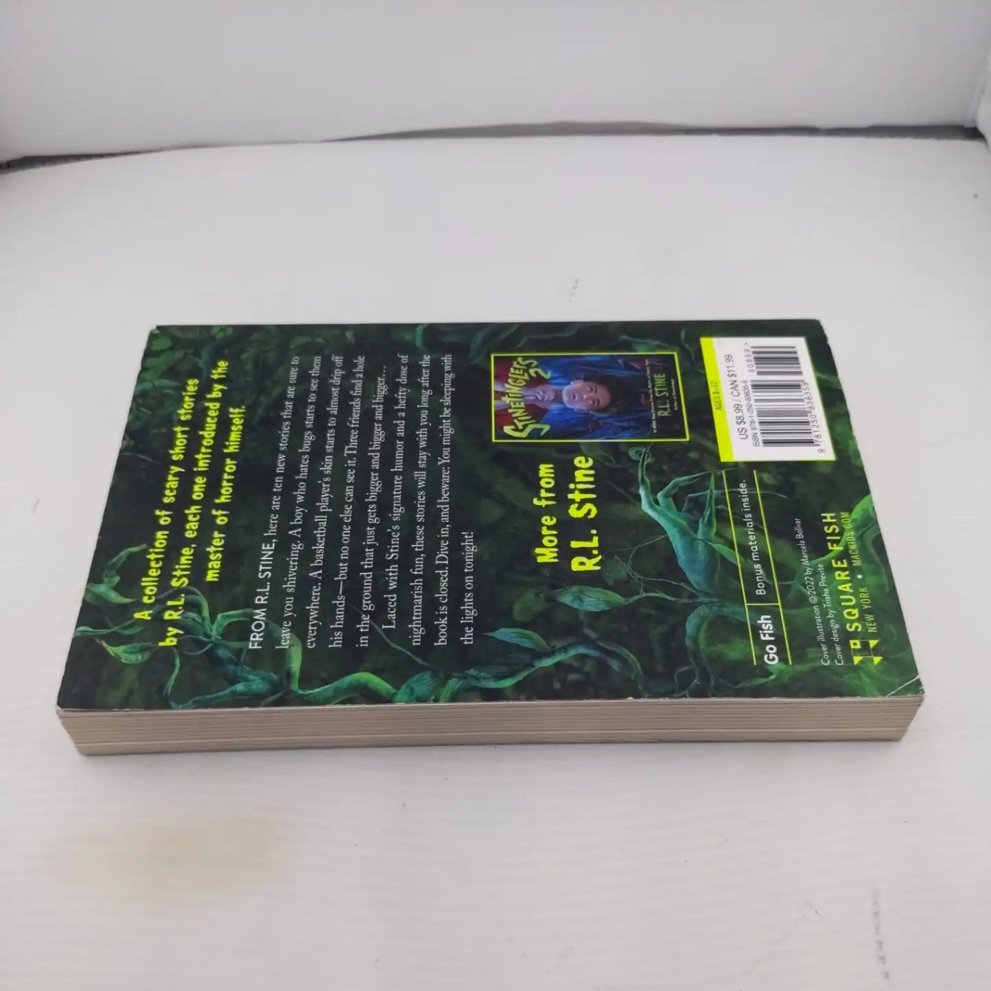 R L Stine Stinetinglers Book Collection Scary Short Stories Square Fish