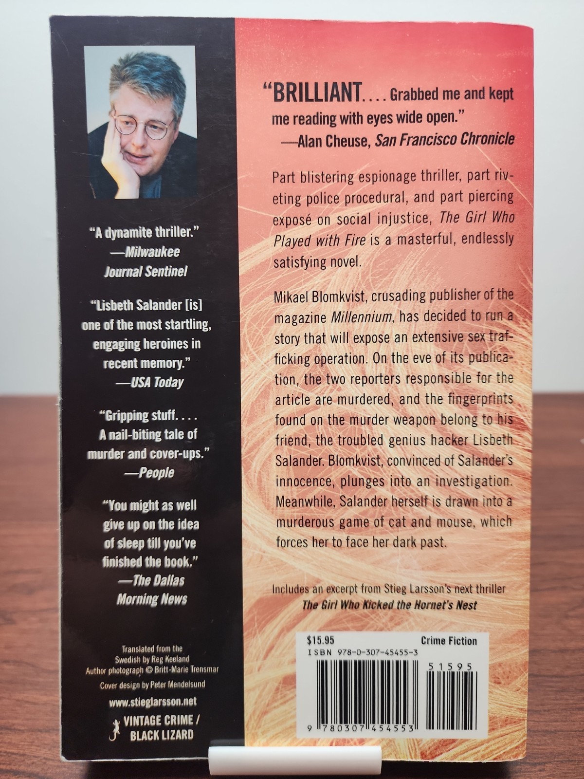 The Girl With The Dragon Tattoo Trilogy By Stieg Larsson (1st Vintage Ed, TPB)