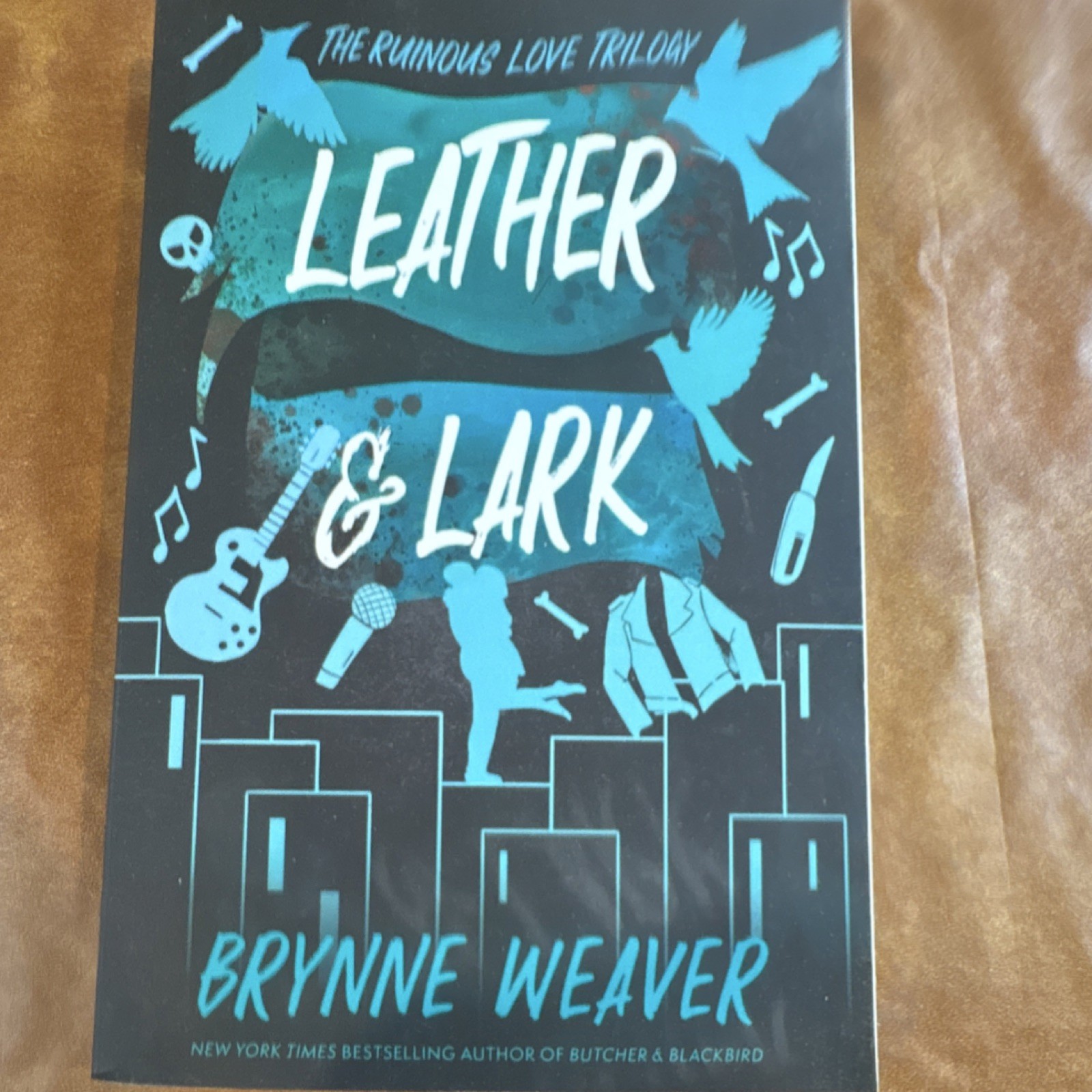 Zando Leather & Lark Paperback Brynne Weaver 2024 Ruinous Love Trilogy Romance