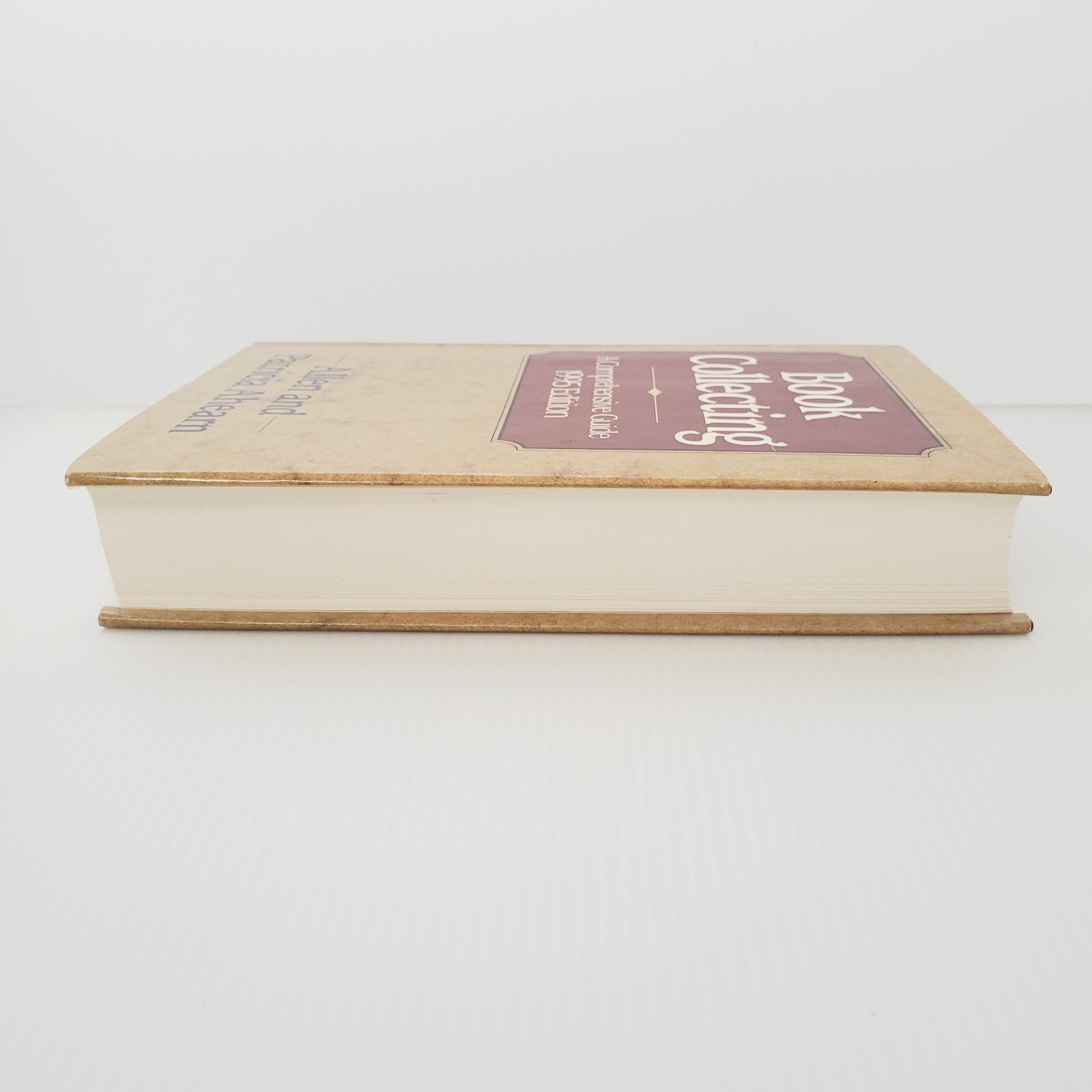 Book Collecting A Comprehensive Guide Hardcover Book By Allen & Patricia Ahearn