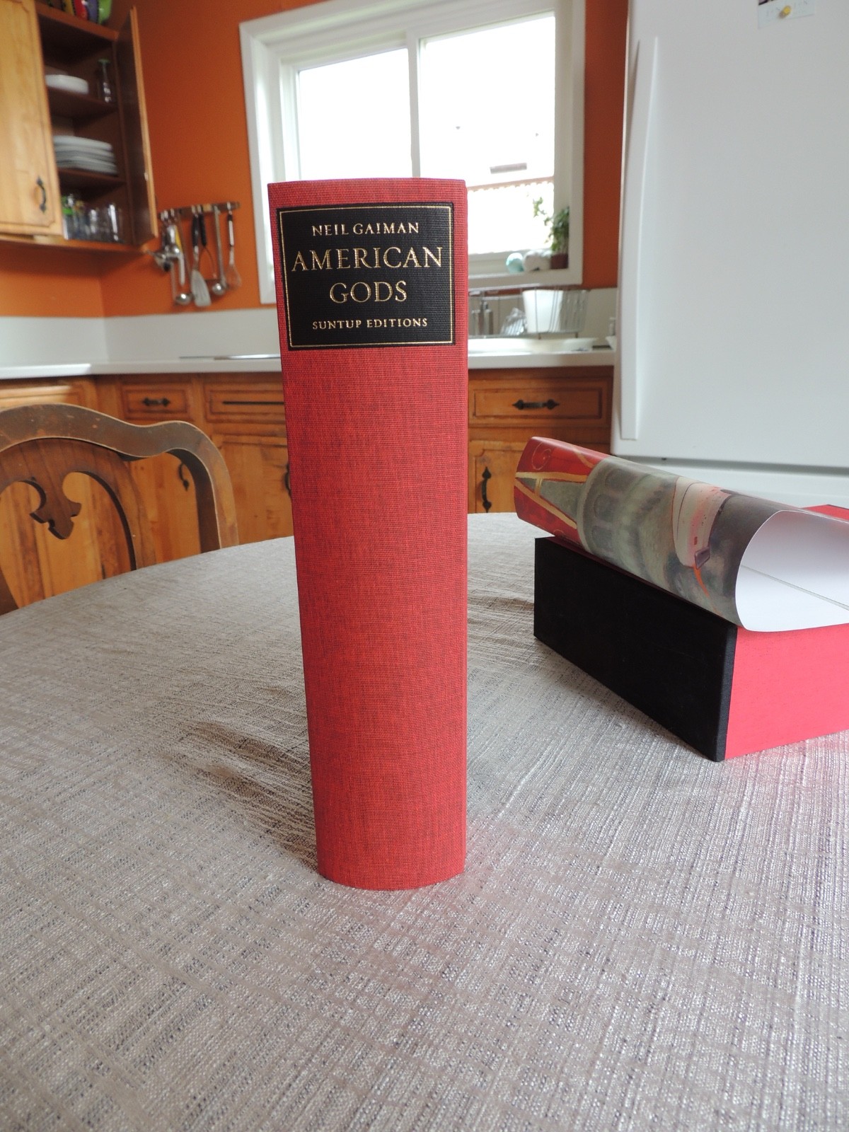 Neil Gaiman American Gods Suntup Editions SIGNED Limited/1254