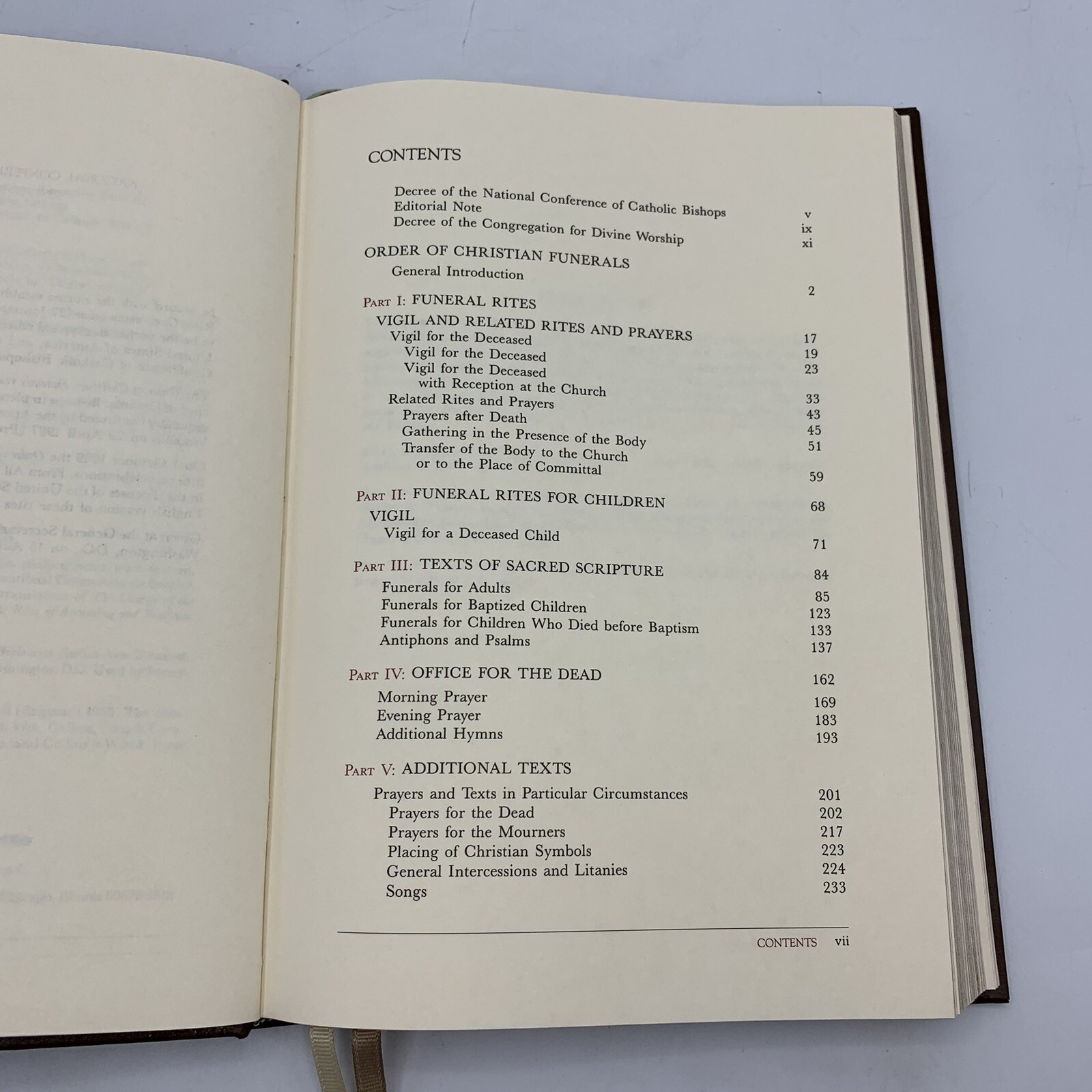 Order of Christian Funerals: Rite of Committal 1989 + Vigil & Related Rites 1990