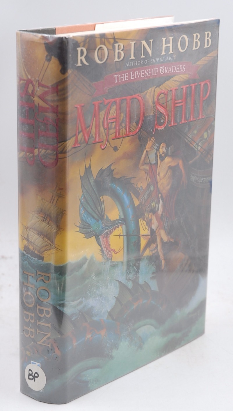 Signed First Edition Robin Hobb – Mad Ship (The Liveship Traders, Book 2) Spectr