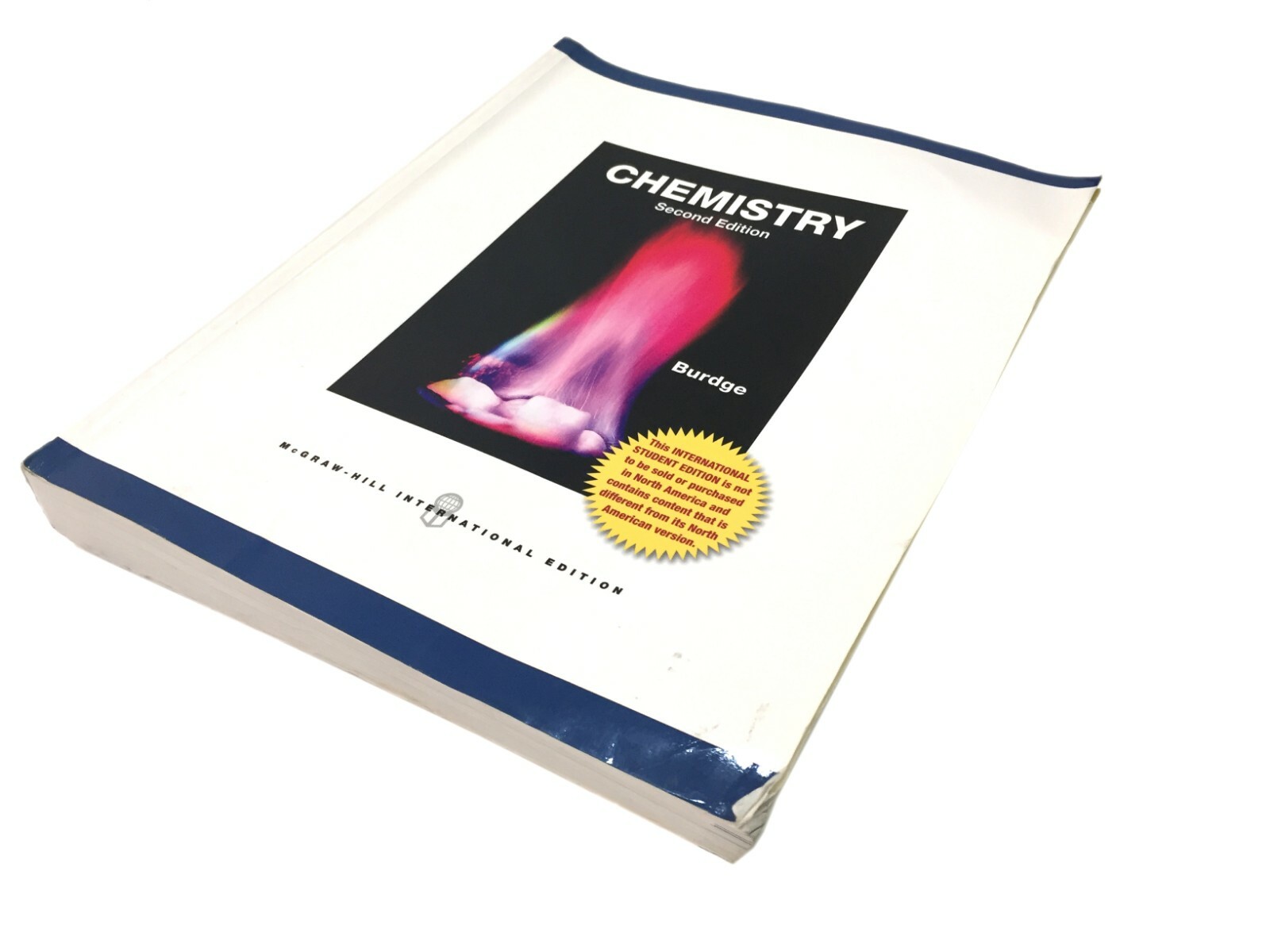 Chemistry Book by Julia R. Burdge Alchemy Science Physics Revised Organic HC Zn