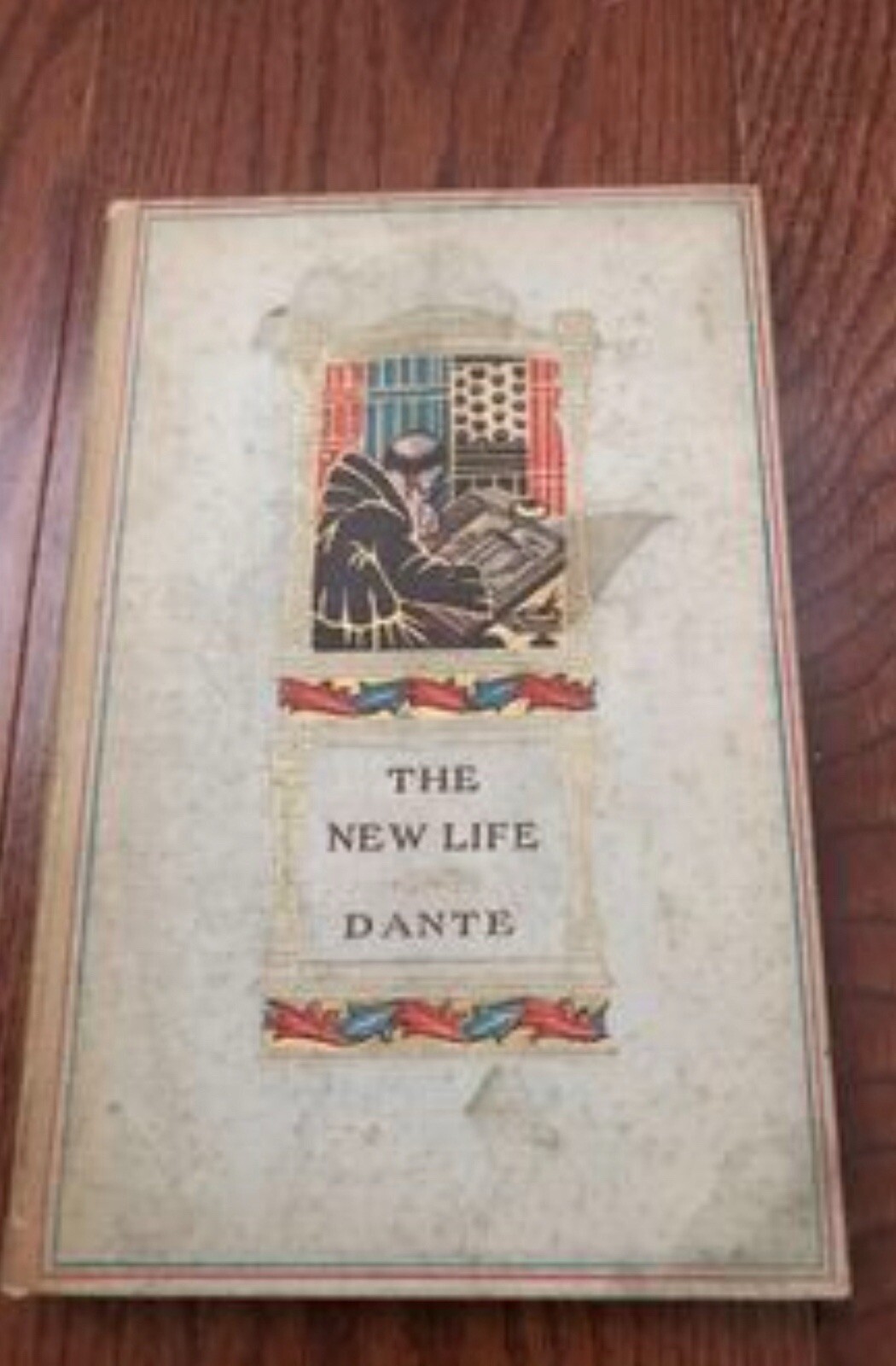 Dantes New Life DG Rossetti Thomas Crowell Antique Decorative Hardcover Book