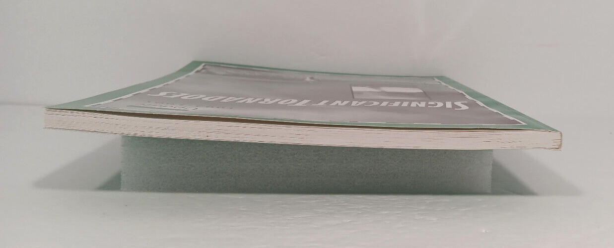 Significant Tornadoes Update 1992-1995, SIGNED by Thomas Grazulis, UNREAD, RARE