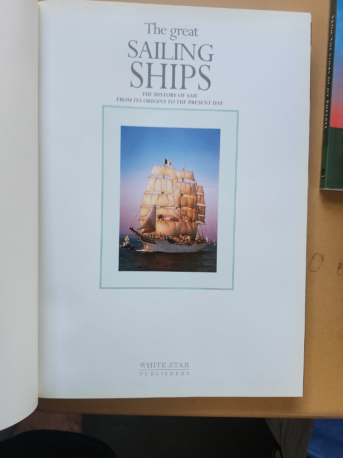 The Great Sailing Ships The History Of Sail Large Coffee Table Book Hardcover