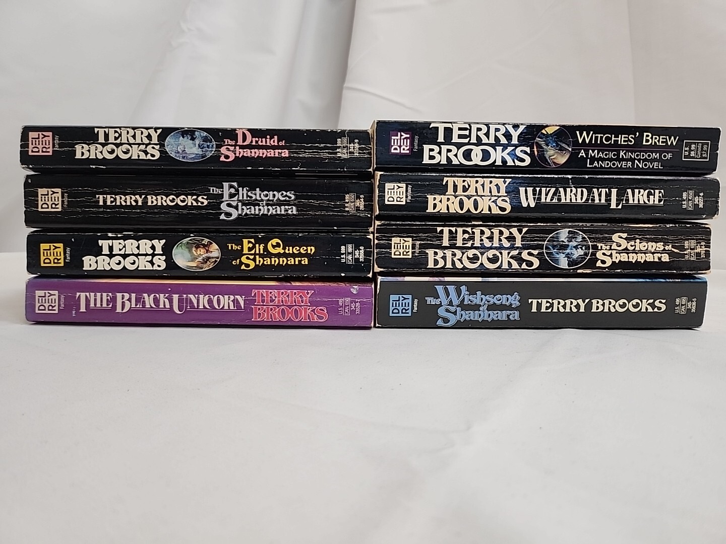 8 Terry Brooks Book Lot Shannara Series in Good/Great Condition FREE SHIPPING
