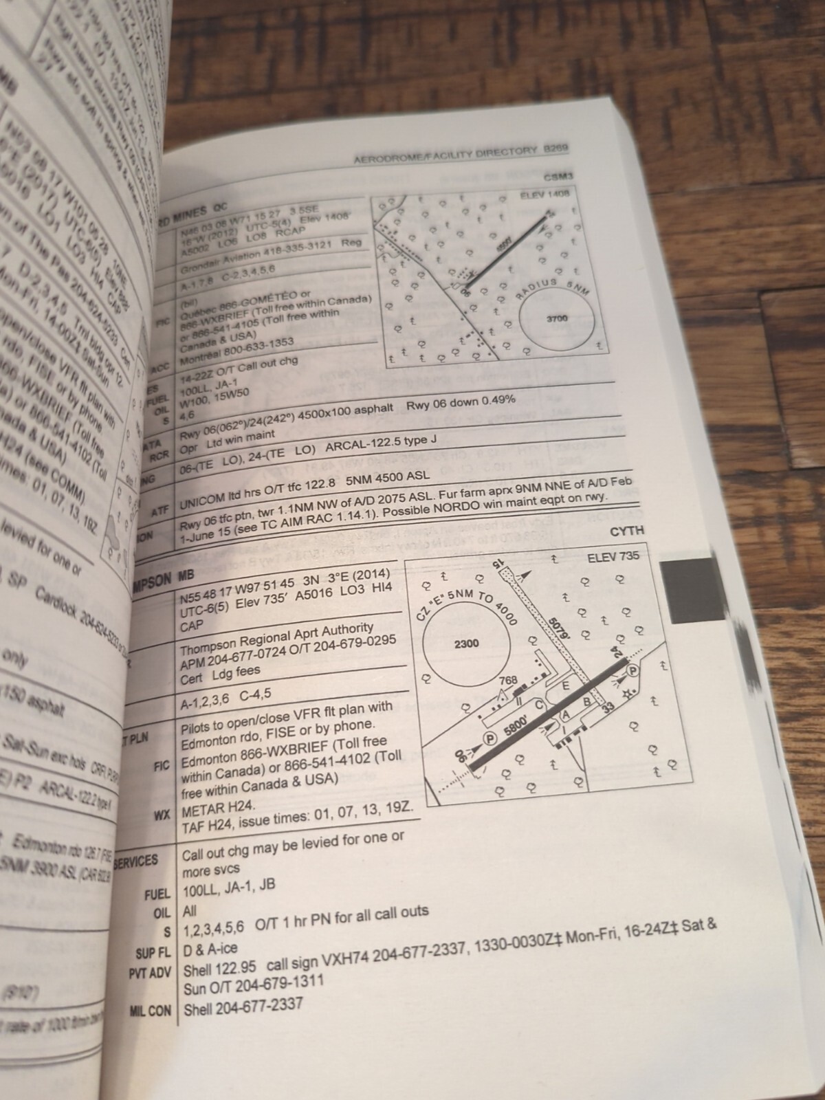 Canadian Forces Flight Supplement, Canada, North Atlantic Data, Feb. 23 2023