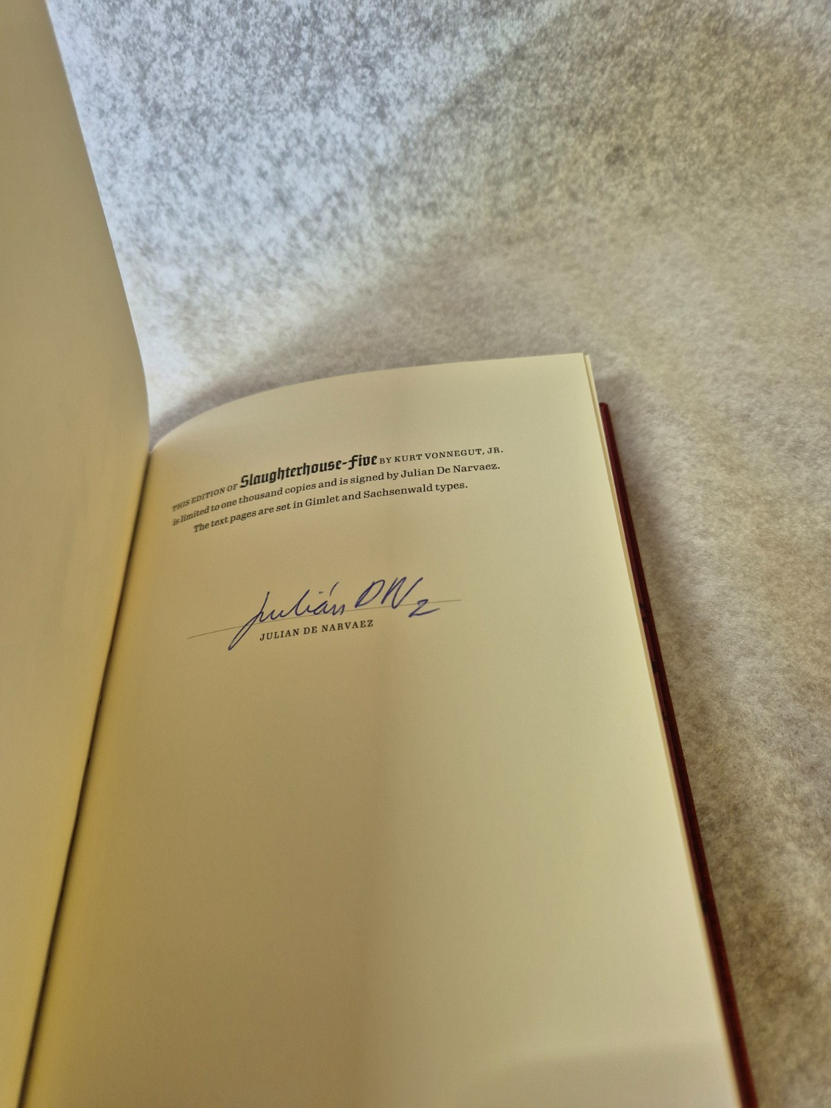 Slaughterhouse-Five by Kurt Vonnegut – Artist Edition – Suntup Editions