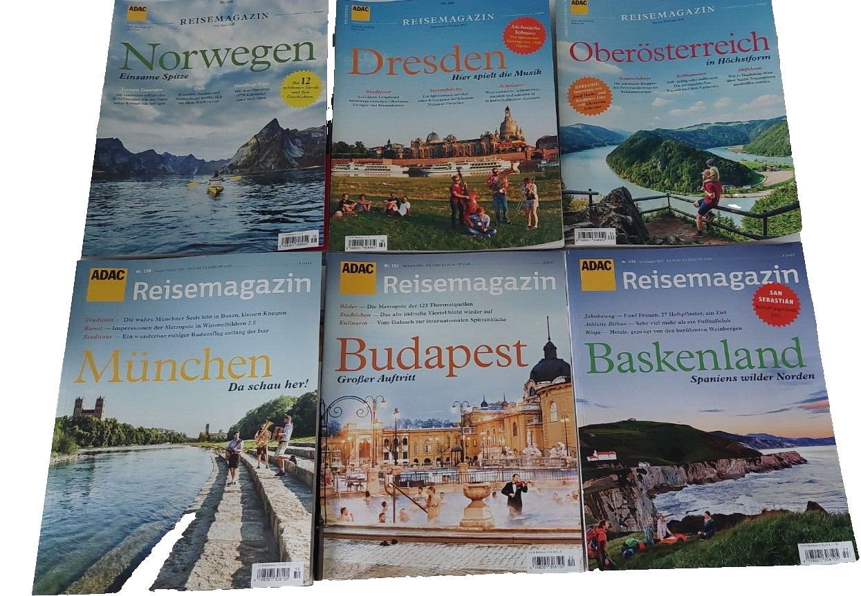 1×13 Pcs. ADAC Travel Magazine – Used