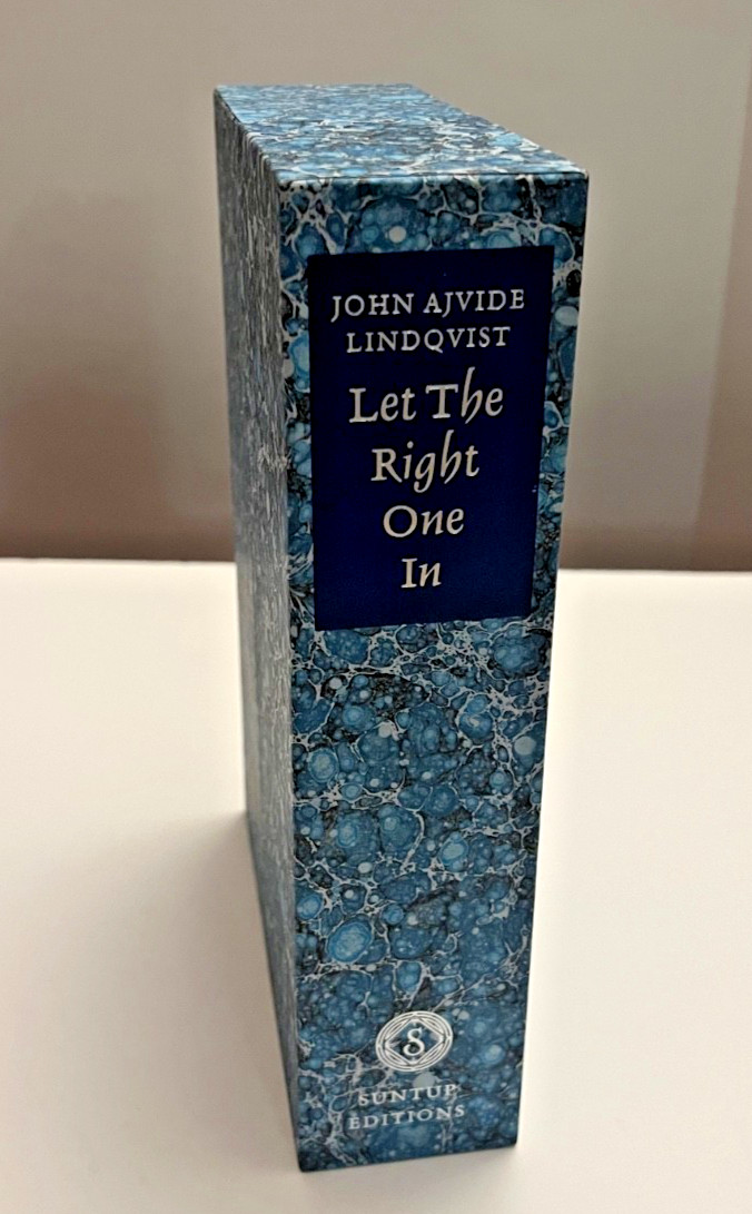 Let the Right One In John Ajvide Lindqvist Signed Numbered #155 Suntup Edit New