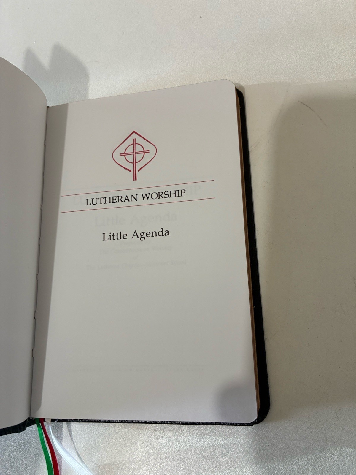 Lutheran Worship-Little Agenda by Not Available 1985 Leather