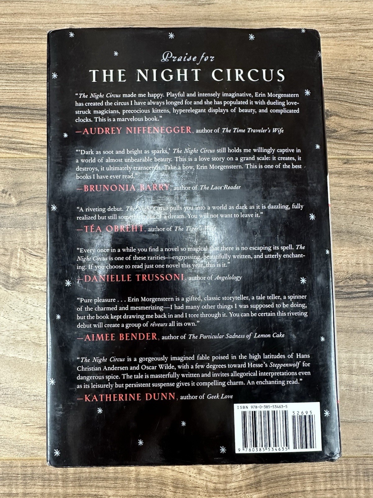 The Night Circus Erin Morgenstern First Edition 1st Printing Hardcover Hardback