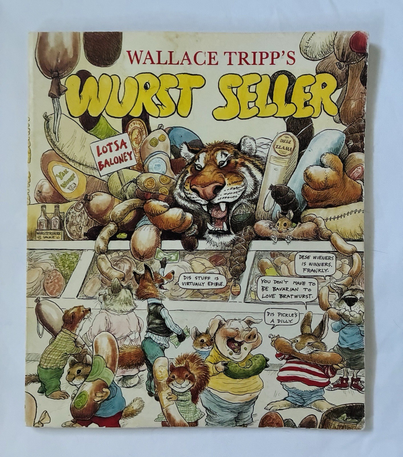 Wallace Tripp’s WURST SELLER : by Wallace Tripp Sparhawk Books 1981 PB Vintage