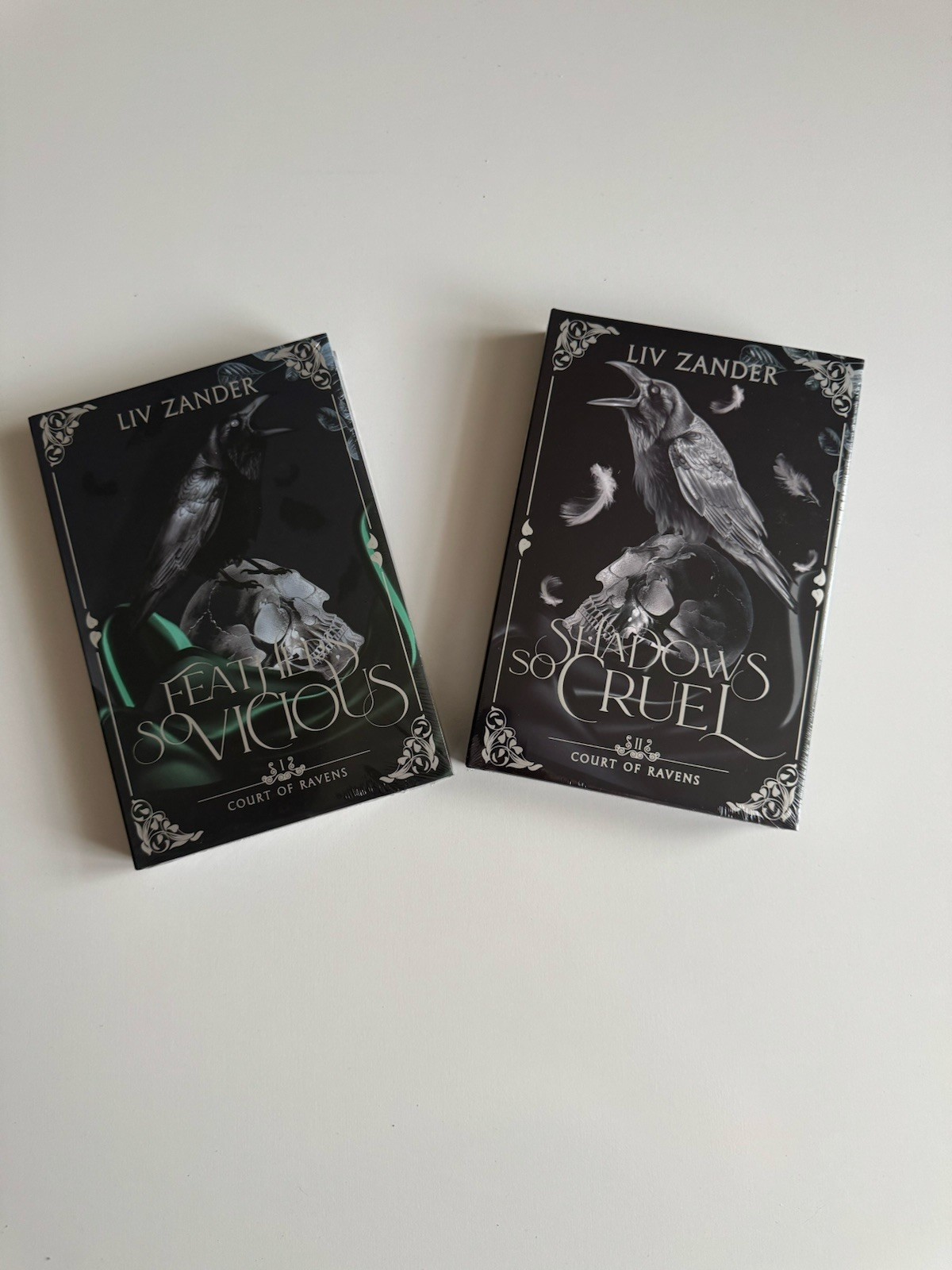 Sealed BFDC Court Of Ravens -Feathers So Vicious Shadows So Cruel – Liv Zander