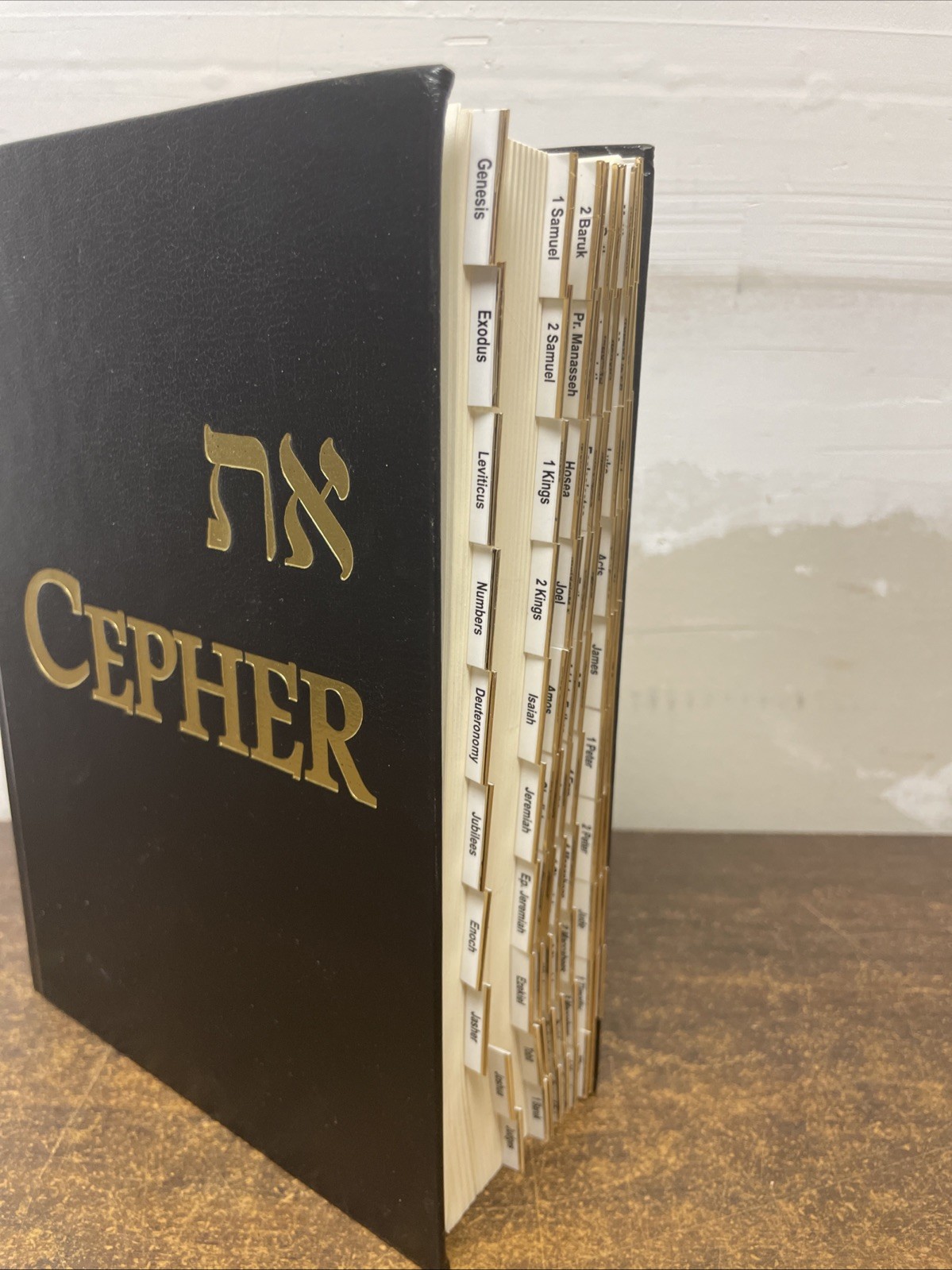 Eth Cepher Bible 3rd Edition, Rev 1 – 2018 Hardcover VG Torah Judaism Tabbed