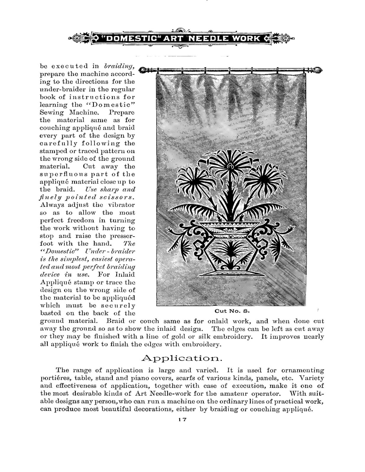 Domestic Decorative Art Needle Work 1886 (44 Pages)
