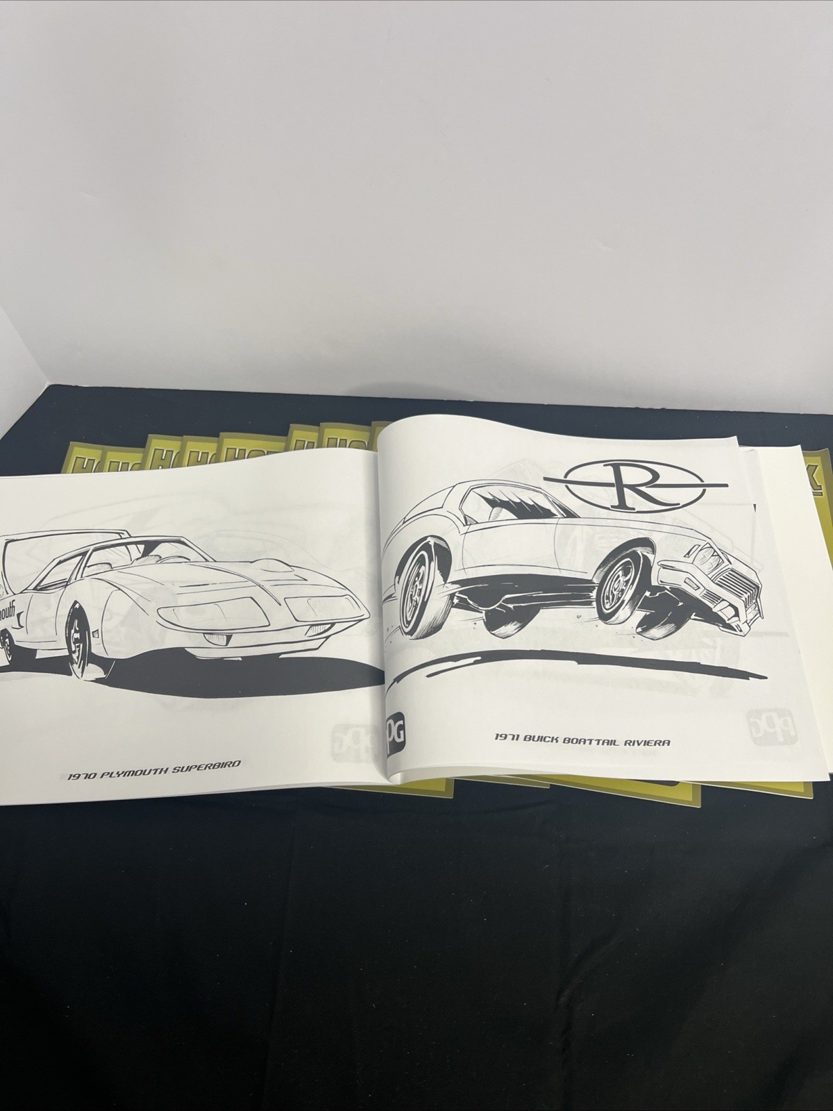 2016 PPG Industries-Hot Rod Coloring Book By SQUINDO- 30 Pages