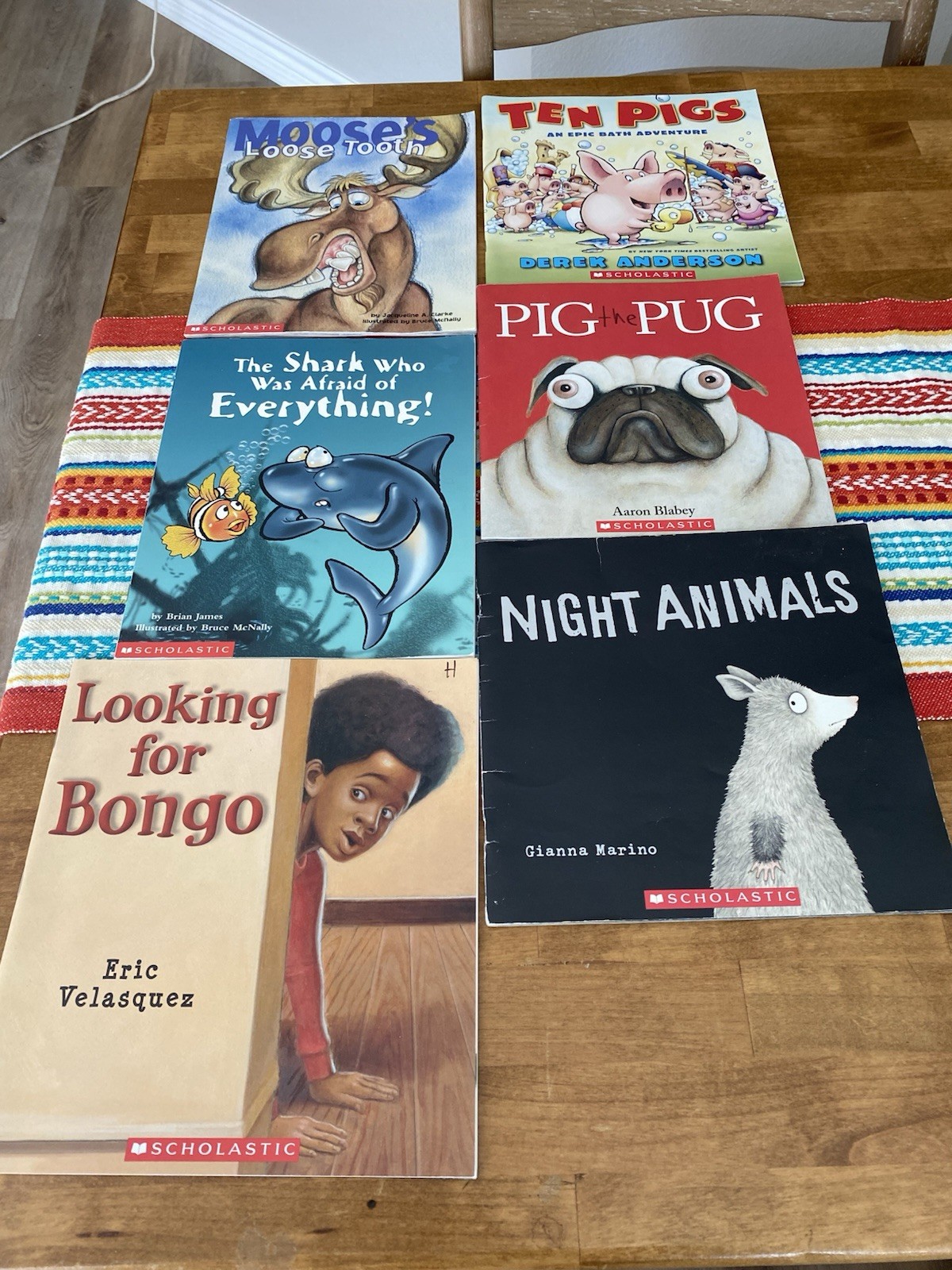 Lot Of 17 Children’s PB Picture Books| Scholastic Ages 2-8 RL 1-2
