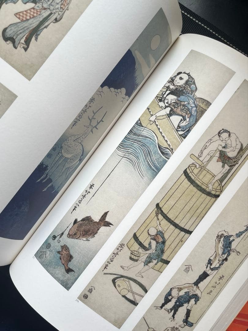 Hokusai Katsushika Art Catalog 2005 Exhibition Ukiyo-e 396 Pages Good Condition