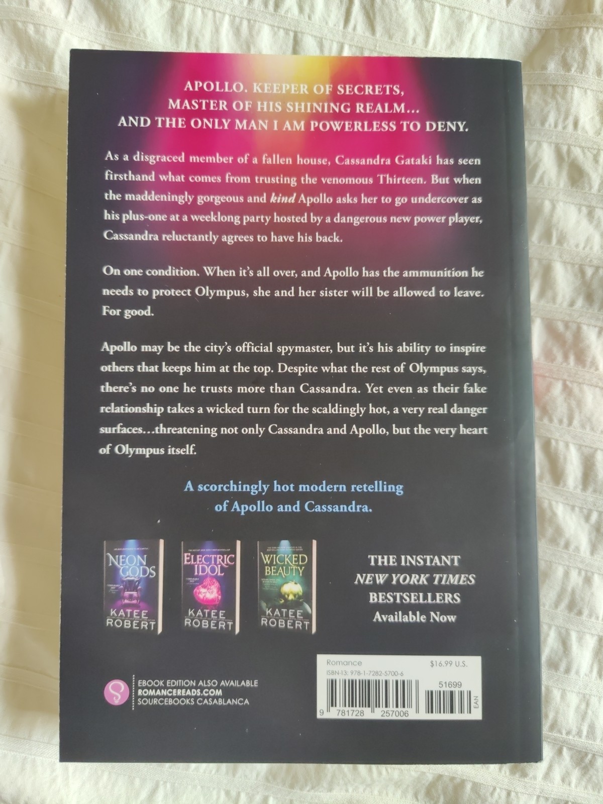 Katee Robert Dark Olympus Series 1 2 3 4 Book Set Lot Very Good Like New