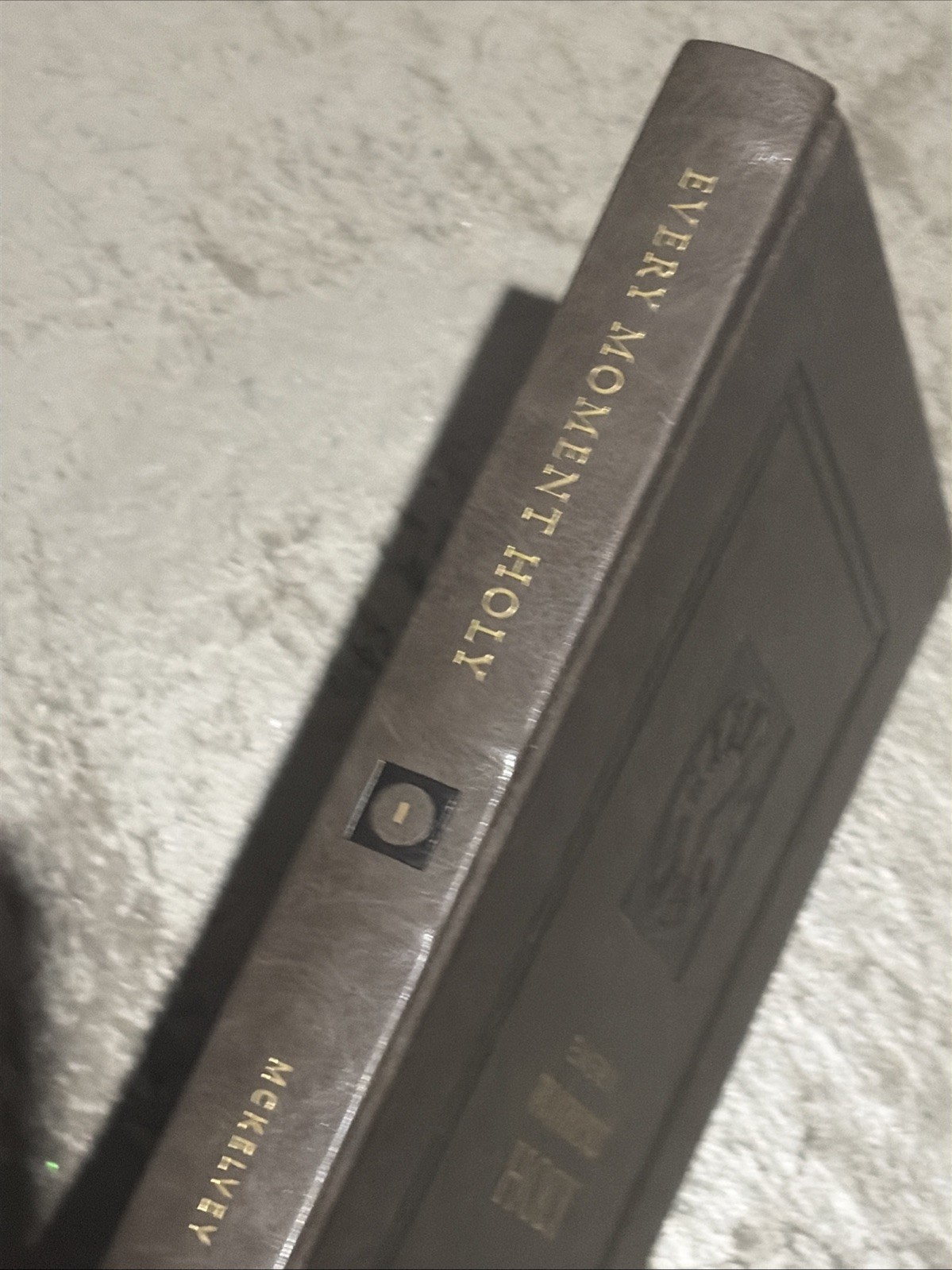 Every Moment Holy – Volume 1, Imitation Leather, by Douglas Kaine McKelvey